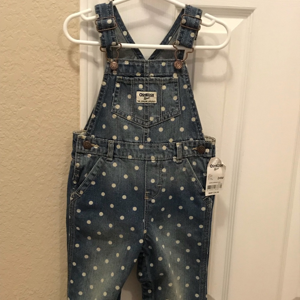 OshKosh Denim Overalls